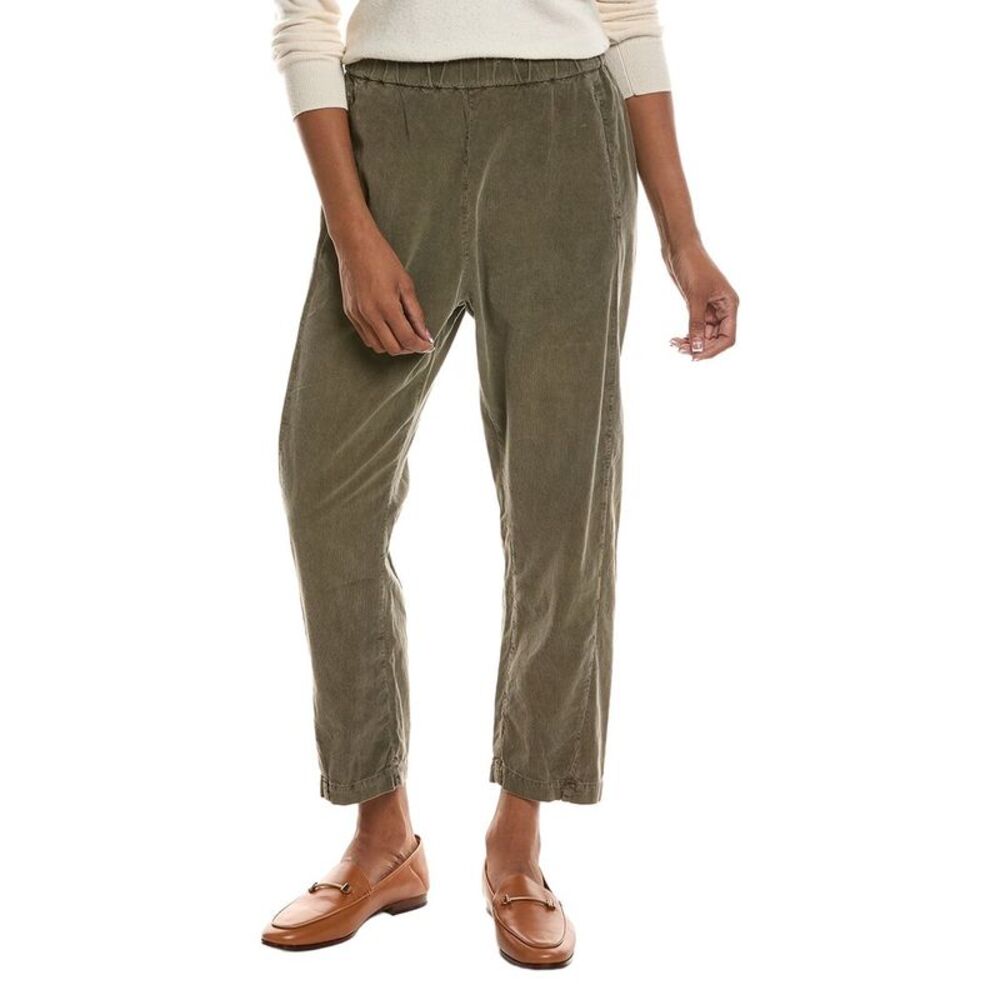Velvet By Graham & Spencer Womens Laney Corduroy Pant, Green